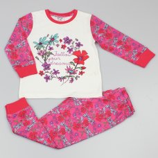 GF4159: Girls Floral Pyjama (2-6 Years)